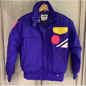 Obermeyer Vintage 80's Ski Jacket Coat Sz 6